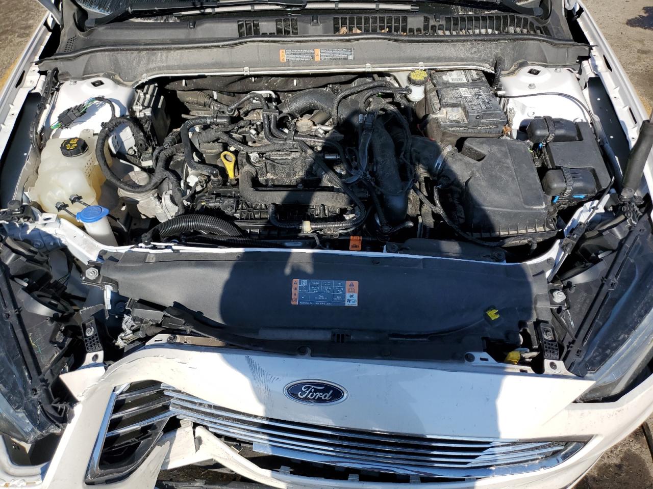 2020 Ford Fusion VIN 3FA6P0HD3LR252591 Copart auction photo, front end damage thumbnail 11