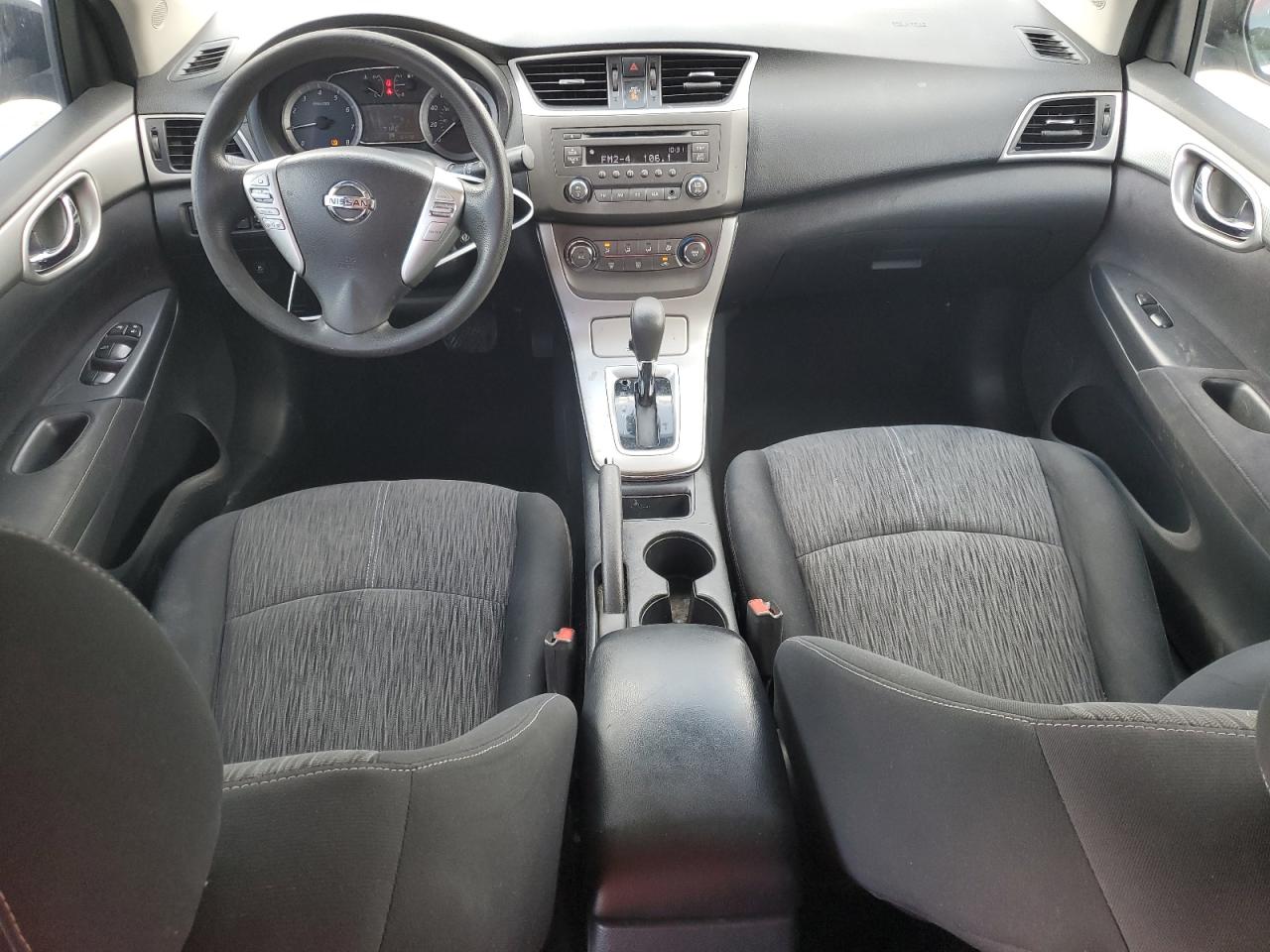 2014 Nissan Sentra VIN 1N4AB7AP9EN854150 Copart auction photo, side / minor dent/scratches damage thumbnail 8