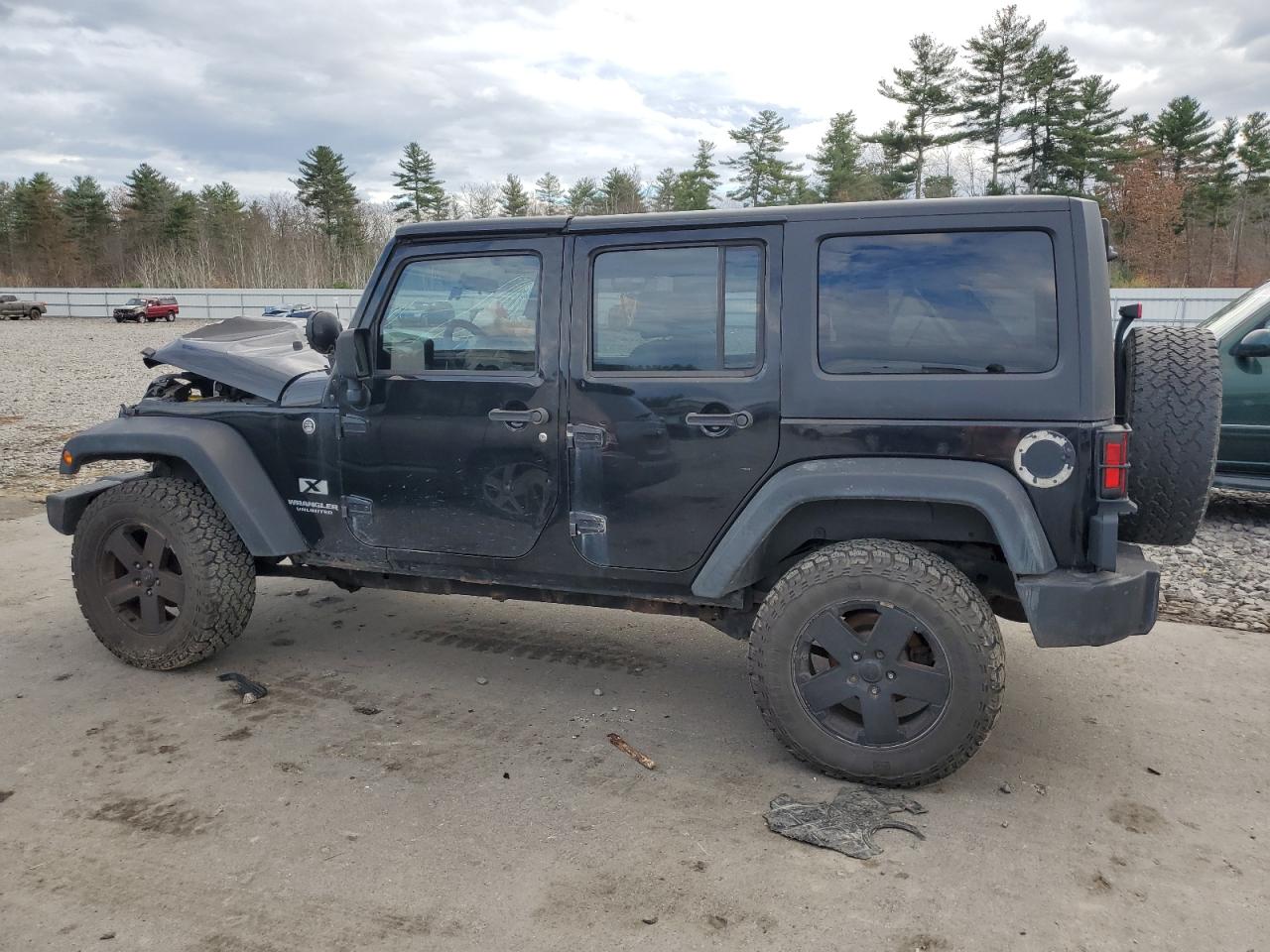 2008 Jeep Wrangler VIN 1J4GA39118L558923 Copart auction photo, front end damage thumbnail 2