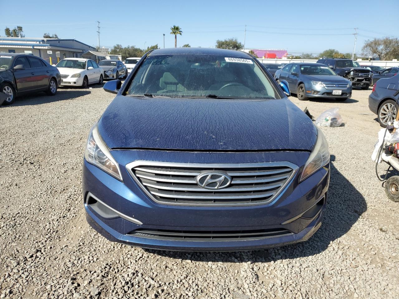 2016 Hyundai Sonata VIN 5NPE24AF9GH382617 Copart auction photo, rear end damage thumbnail 5