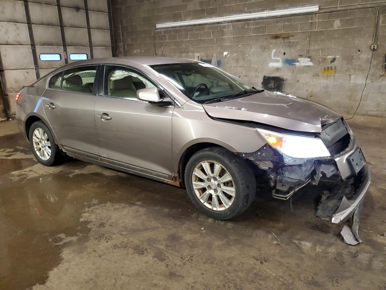 2010 Buick Allure VIN 1G4GK5EG3AF285668 Copart auction photo, front end / side damage thumbnail 4