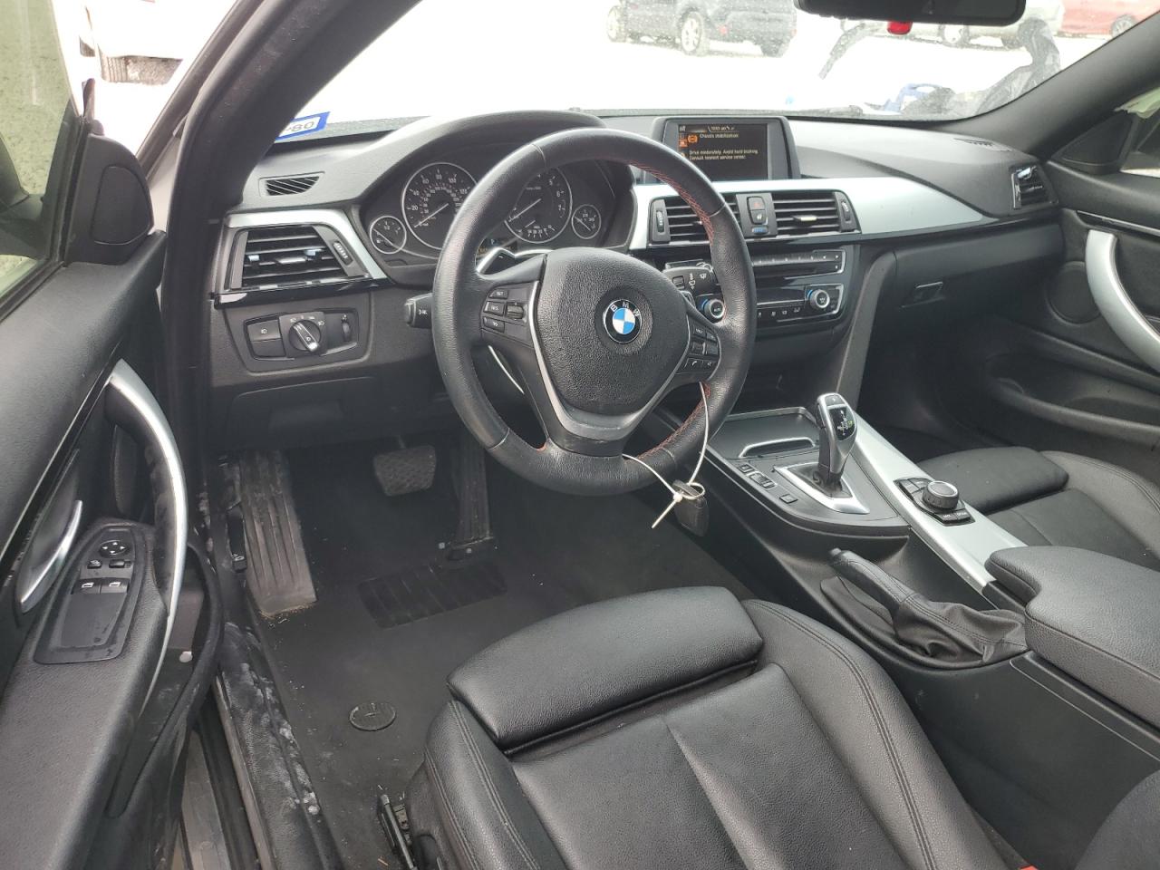 2017 BMW 4er VIN WBA4R7C37HK896333 Copart auction photo, all over damage thumbnail 8