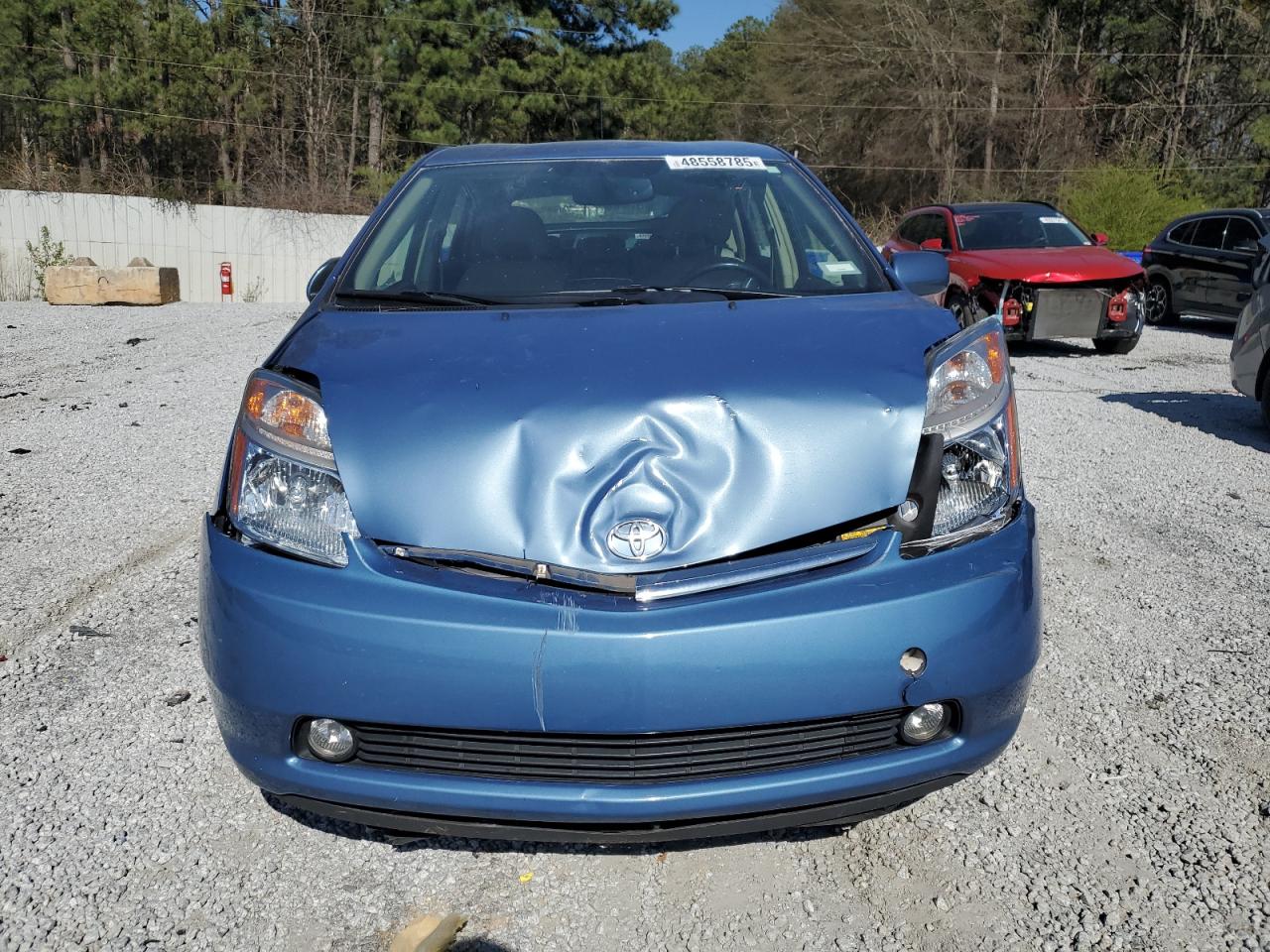 2008 Toyota Prius VIN JTDKB20U087746047 Copart auction photo, front end / mechanical damage thumbnail 5