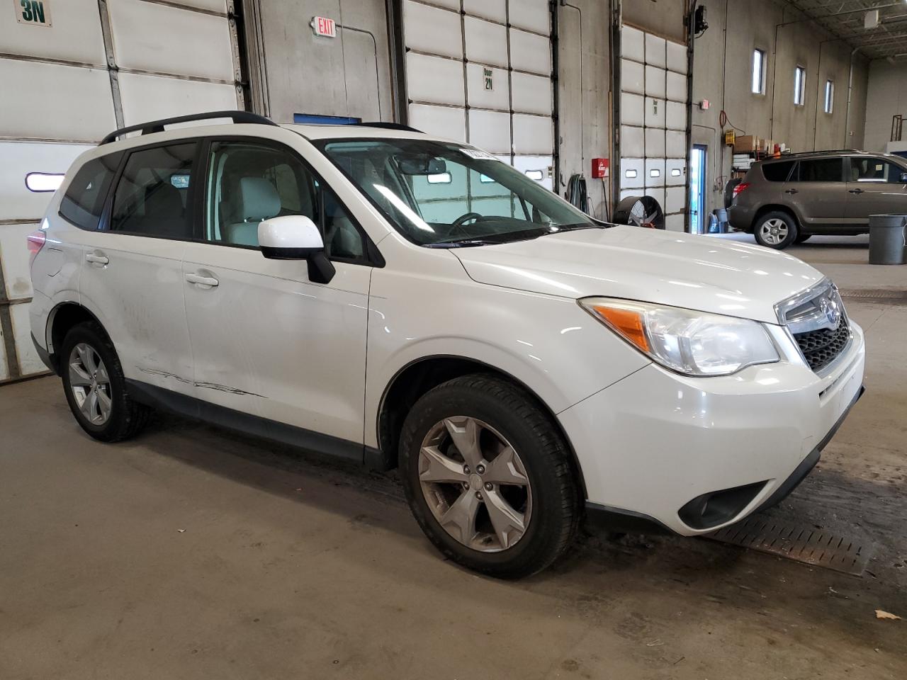 2015 Subaru Forester VIN JF2SJADC1FH553462 Copart auction photo, side damage thumbnail 4