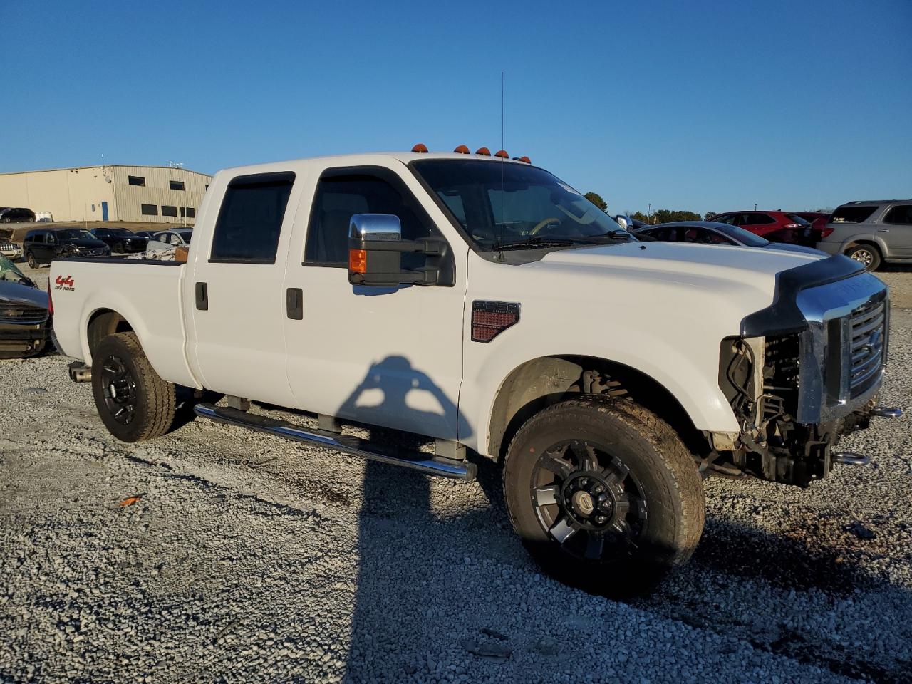 2008 Ford F250 VIN 1FTSW21R08EC86544 Copart auction photo, front end damage thumbnail 4