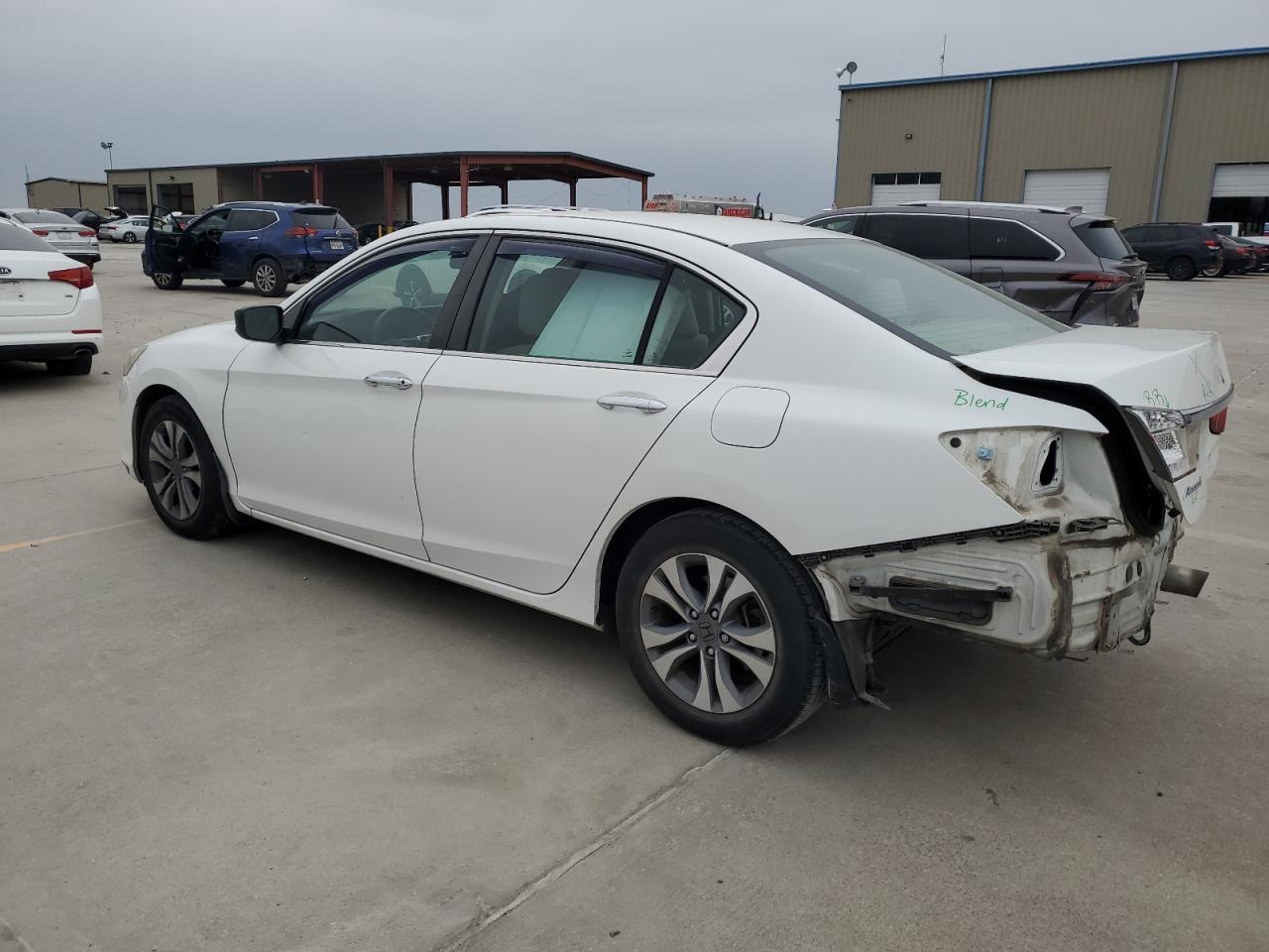 2015 Honda Accord VIN 1HGCR2F32FA065310 Copart auction photo, rear end damage thumbnail 2