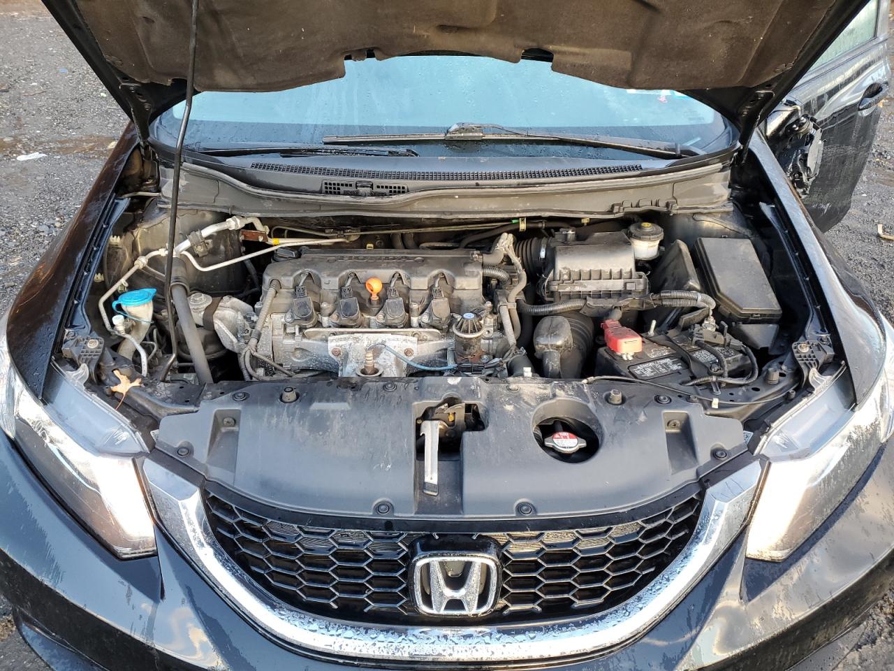 2015 Honda Civic VIN 19XFB2F97FE240619 Copart auction photo, all over damage thumbnail 11