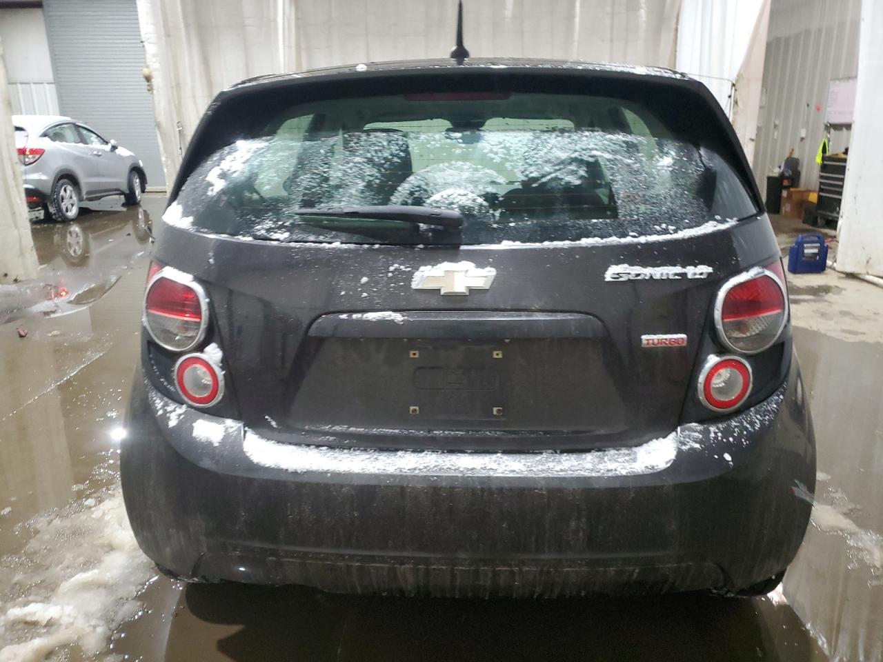 2013 Chevrolet Sonic VIN 1G1JC6SB6D4242859 Copart auction photo, front end damage thumbnail 6