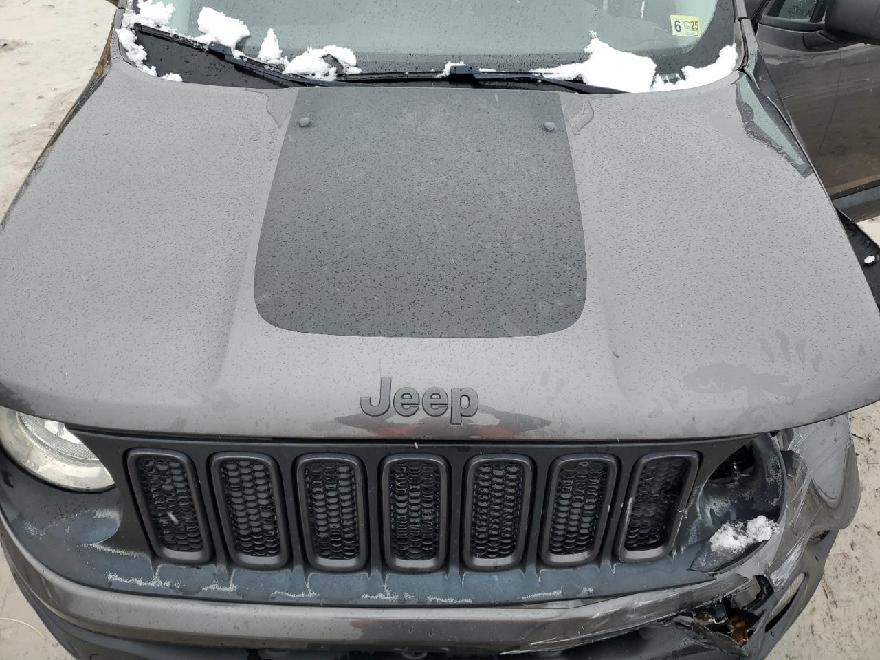 2017 Jeep Renegade VIN ZACCJBCB7HPF22990 Copart auction photo, front end damage thumbnail 12