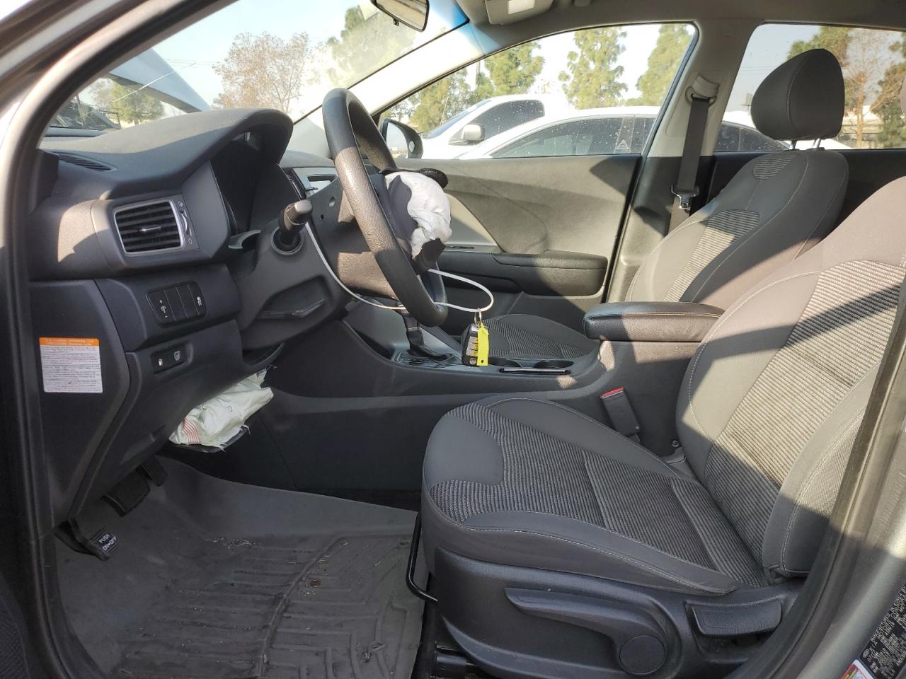 2017 KIA Niro VIN KNDCB3LC9H5101292 Copart auction photo, front end / side damage thumbnail 7