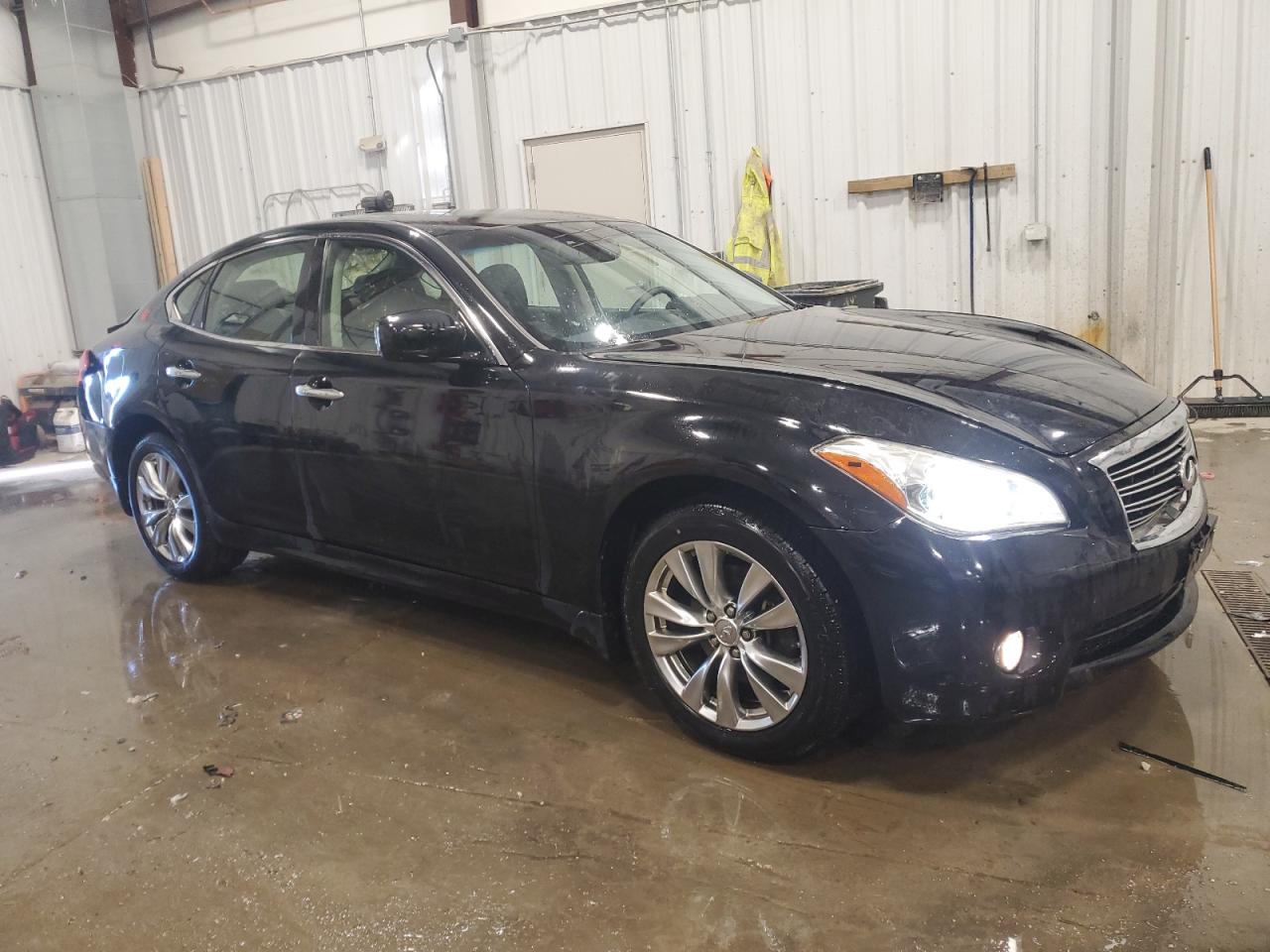 2013 Infiniti M VIN JN1BY1AR1DM603500 Copart auction photo, rear end damage thumbnail 4