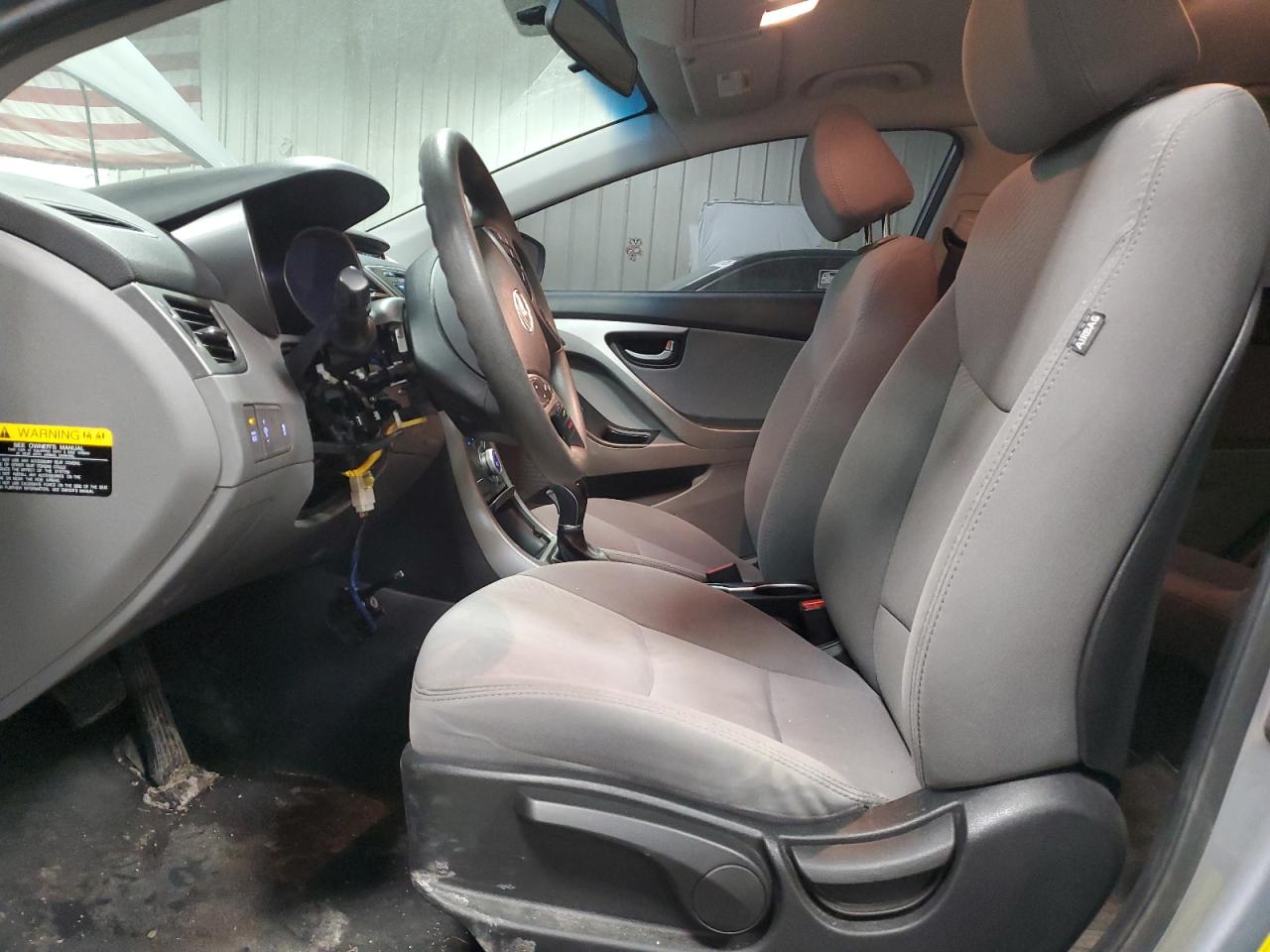 2015 Hyundai Elantra VIN 5NPDH4AE7FH612476 Copart auction photo, vandalism / front end damage thumbnail 7