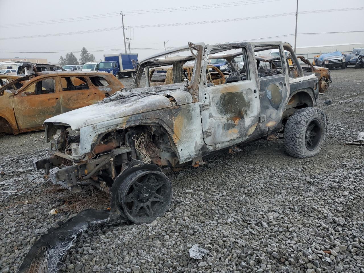 2007 Jeep Wrangler VIN 1J8GA59107L121438