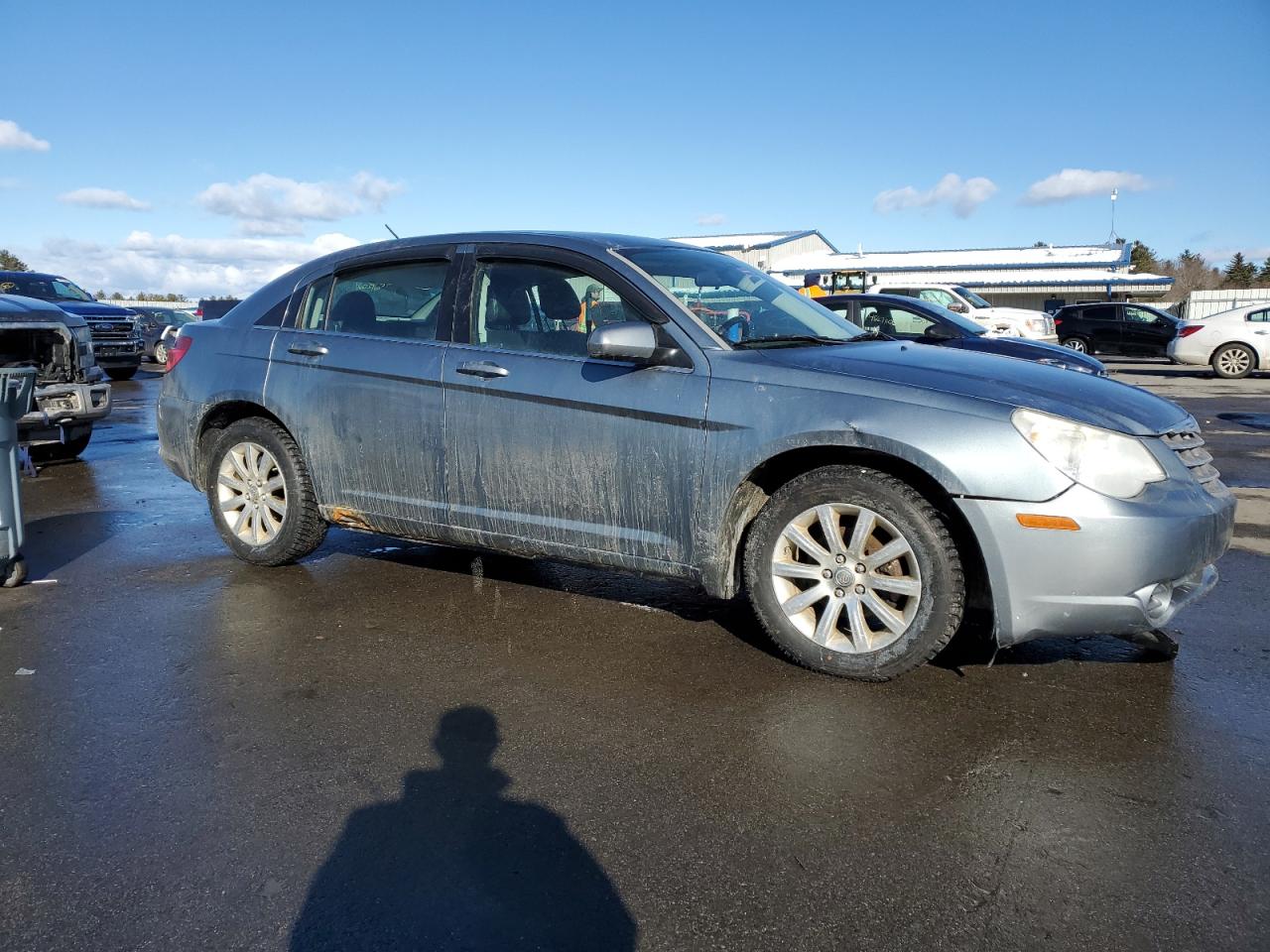 2010 Chrysler Sebring VIN 1C3CC5FB8AN208453 Copart auction photo, all over damage thumbnail 4