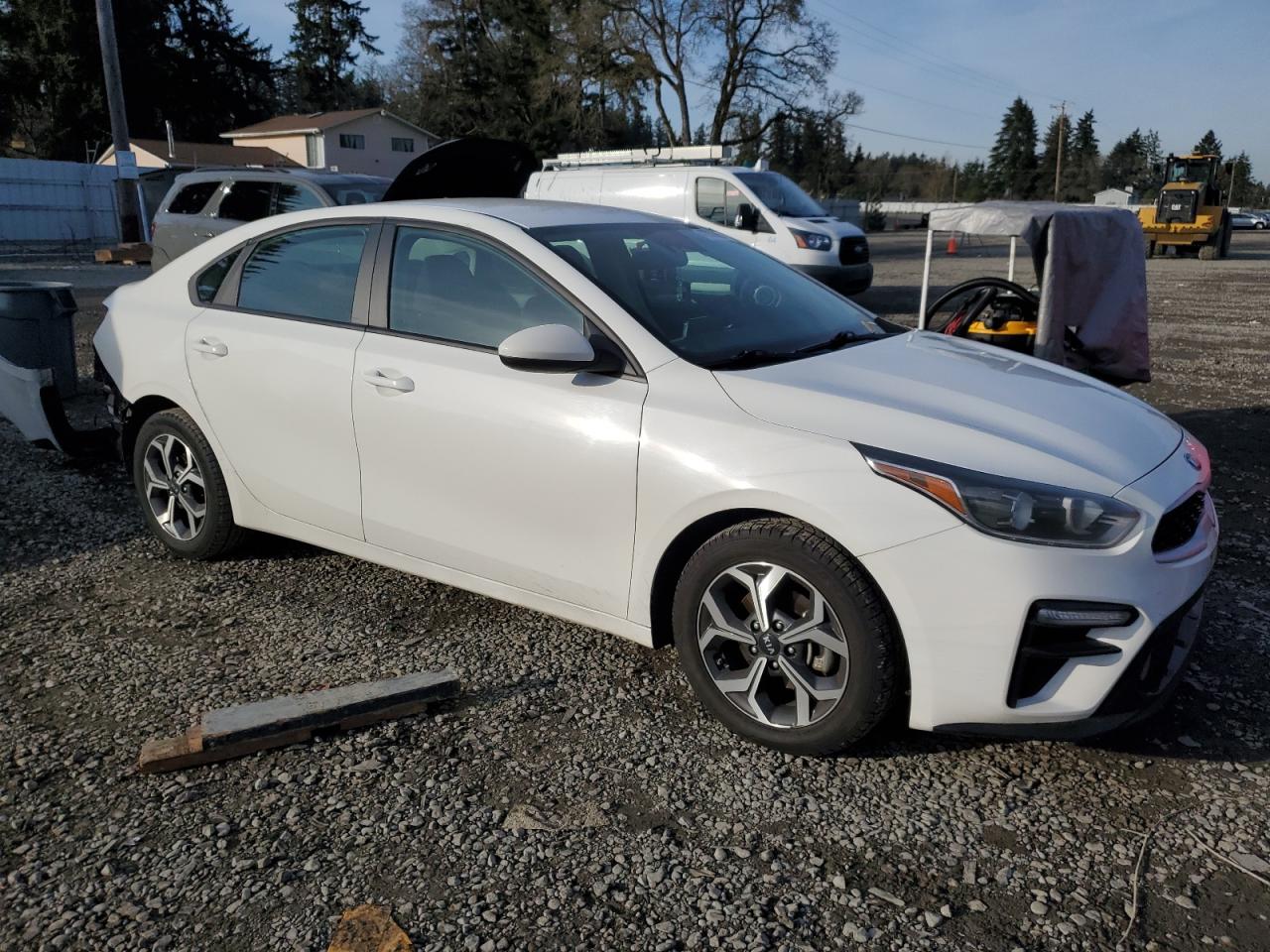 2021 KIA Forte VIN 3KPF24AD5ME340142 Copart auction photo, rear end damage thumbnail 4