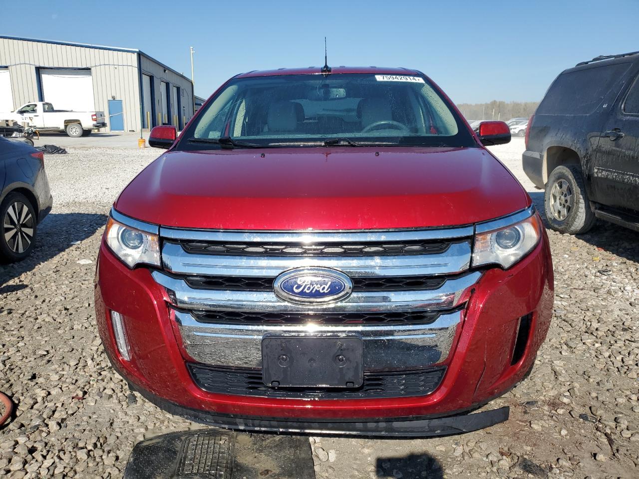 2014 Ford Edge VIN 2FMDK3JC1EBB18078 Copart auction photo, front end damage thumbnail 5