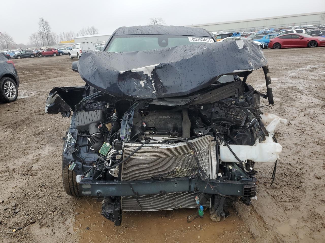 2020 Chevrolet Equinox VIN 3GNAXTEV5LS728326 Copart auction photo, front end / minor dent/scratches damage thumbnail 5