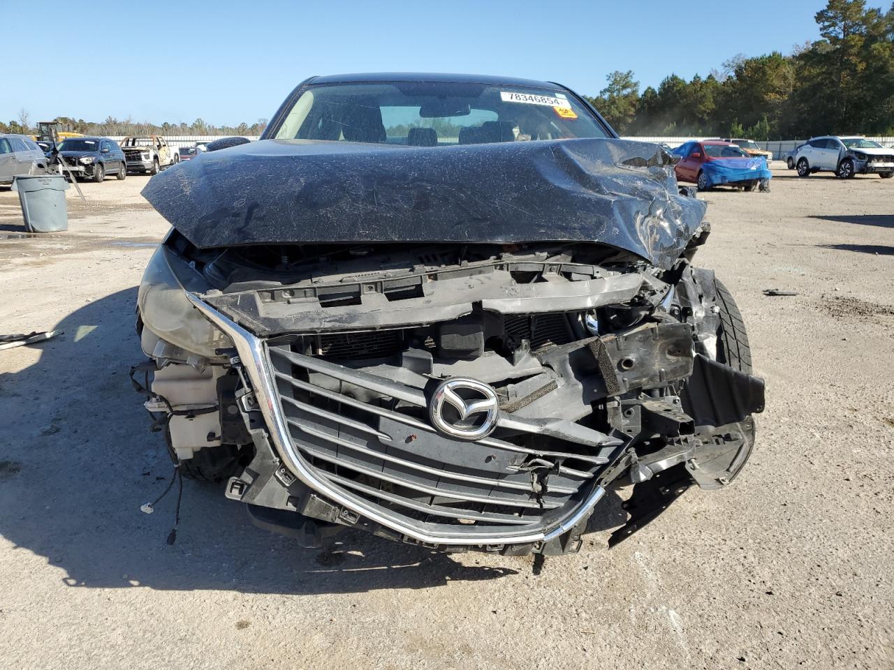 2015 Mazda 3 VIN 3MZBM1U73FM159432 Copart auction photo, front end / side damage thumbnail 5