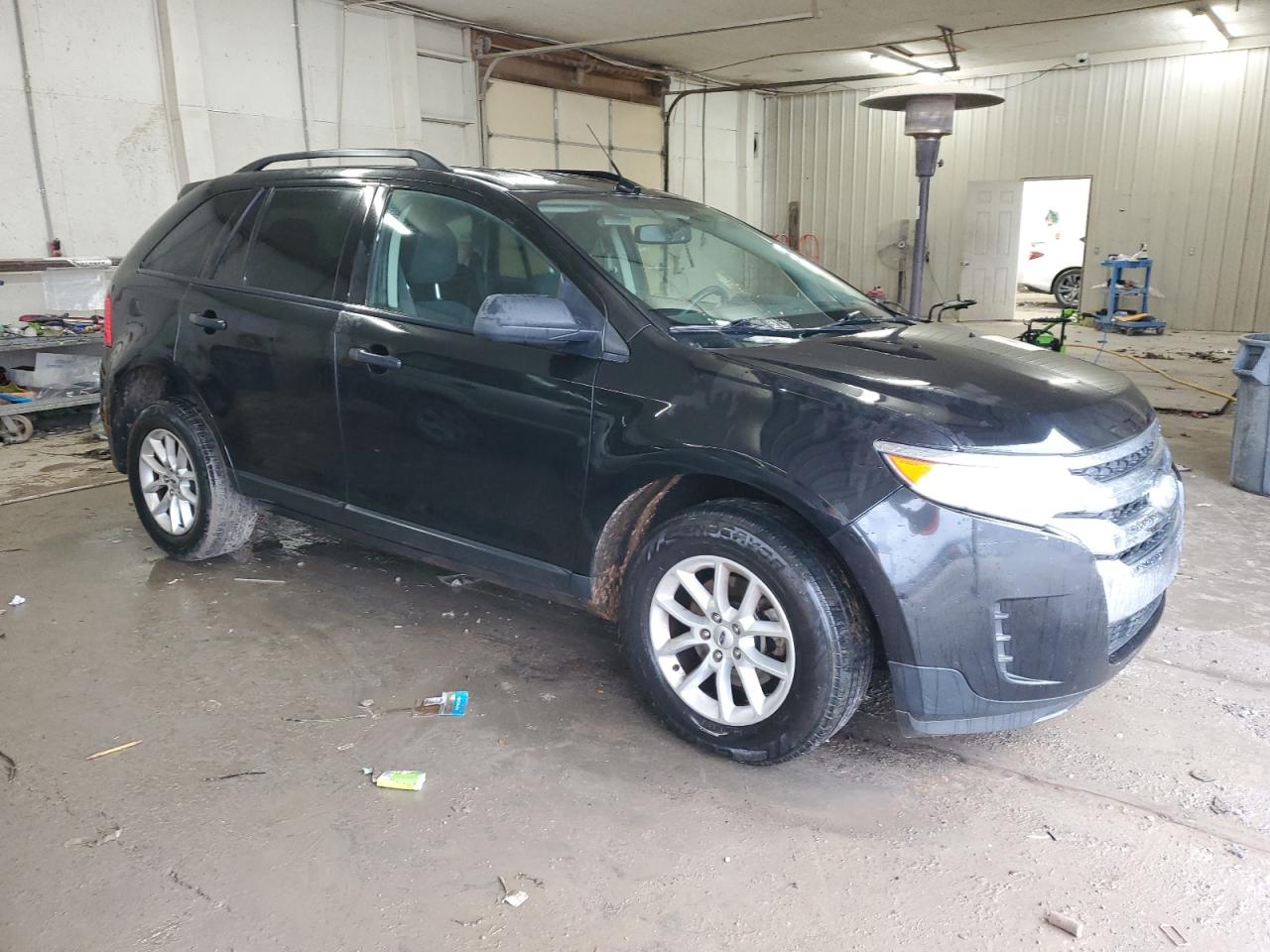 2013 Ford Edge VIN 2FMDK3GC7DBE36390 Copart auction photo, front end / undercarriage damage thumbnail 4