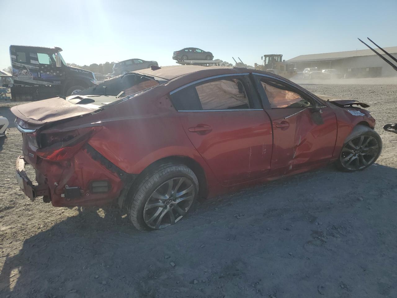 2015 Mazda 6 VIN JM1GJ1W65F1177286 Copart auction photo, all over damage thumbnail 3