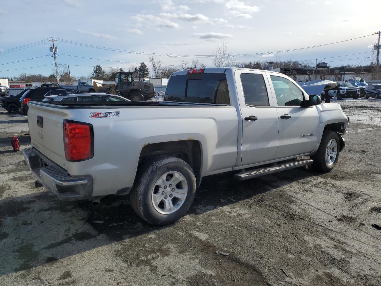 2014 Chevrolet Silverado VIN 1GCVKREC8EZ158290 Copart auction photo, front end damage thumbnail 3
