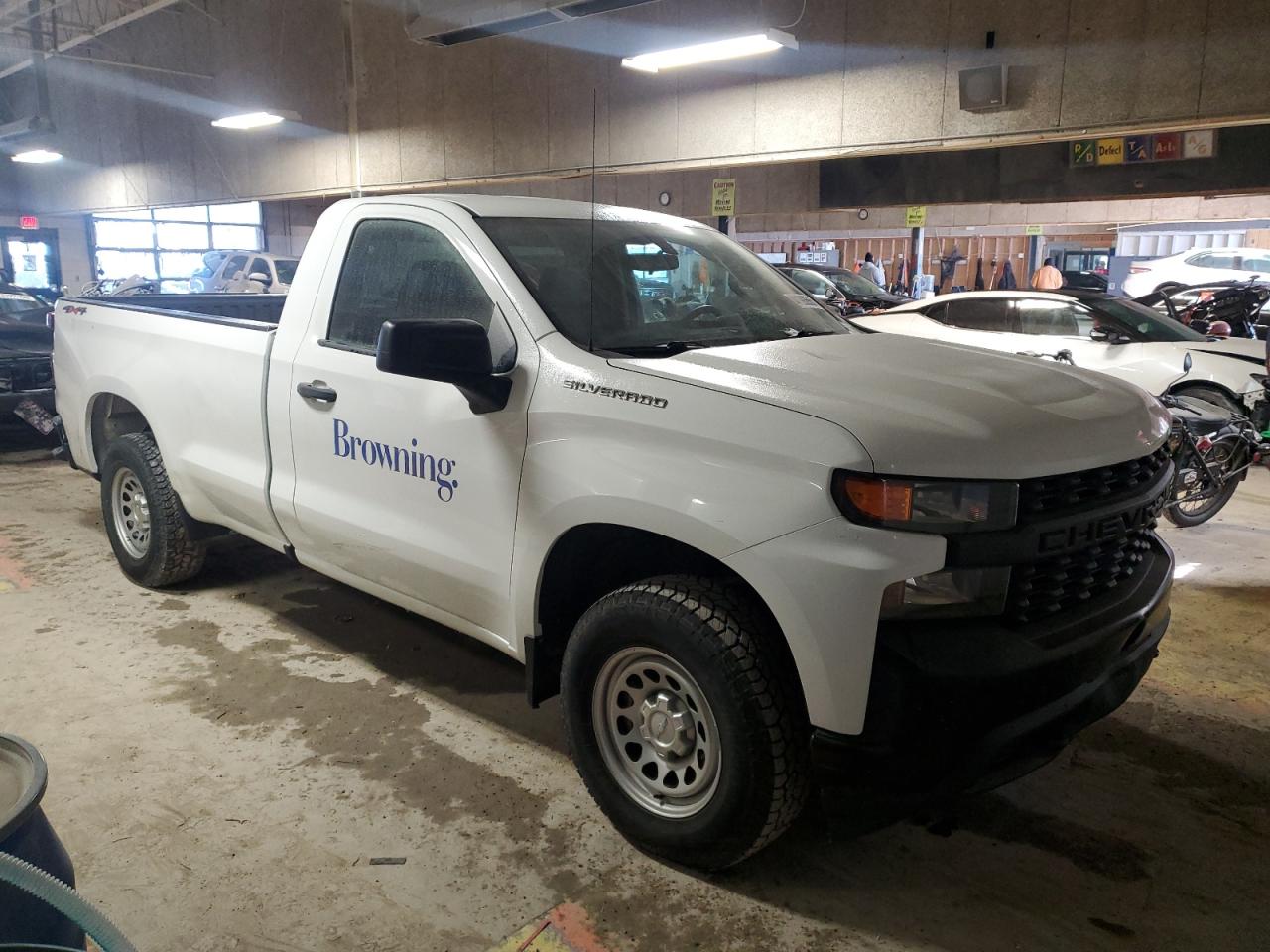 2020 Chevrolet Silverado VIN 3GCNYAEH2LG138772 Copart auction photo, minor dent/scratches damage thumbnail 4