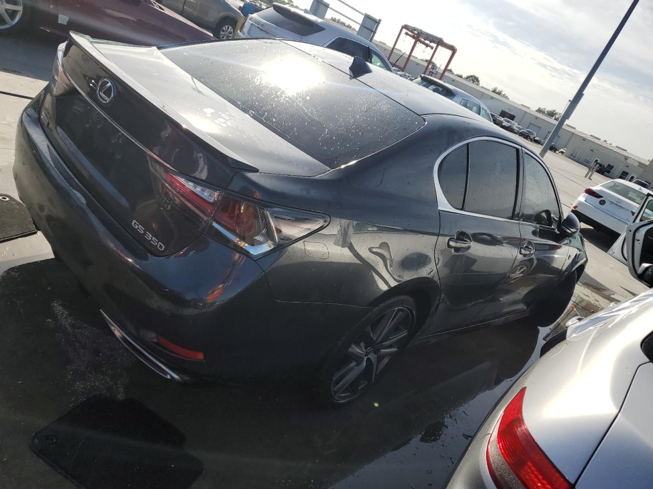 2018 Lexus GS VIN JTHBZ1BL7JA014449 Copart auction photo, water/flood damage thumbnail 3