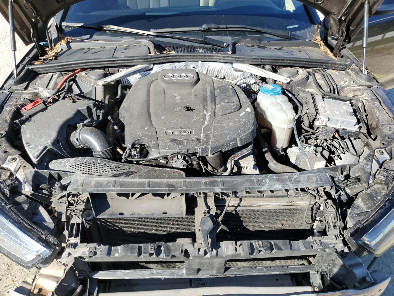 2017 Audi A4 VIN WAUGMAF48HN044200 Copart auction photo, rear end / front end damage thumbnail 11