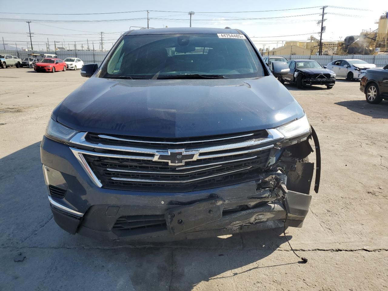 2022 Chevrolet Traverse VIN 1GNERGKW5NJ195513 Copart auction photo, front end damage thumbnail 5