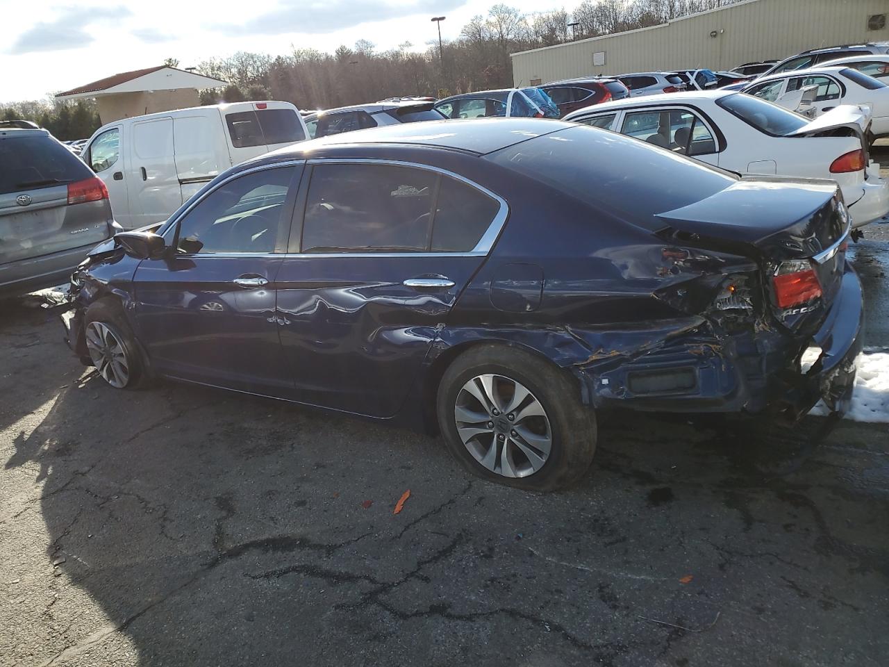 2014 Honda Accord VIN 1HGCR2F35EA105314 Copart auction photo, all over damage thumbnail 2