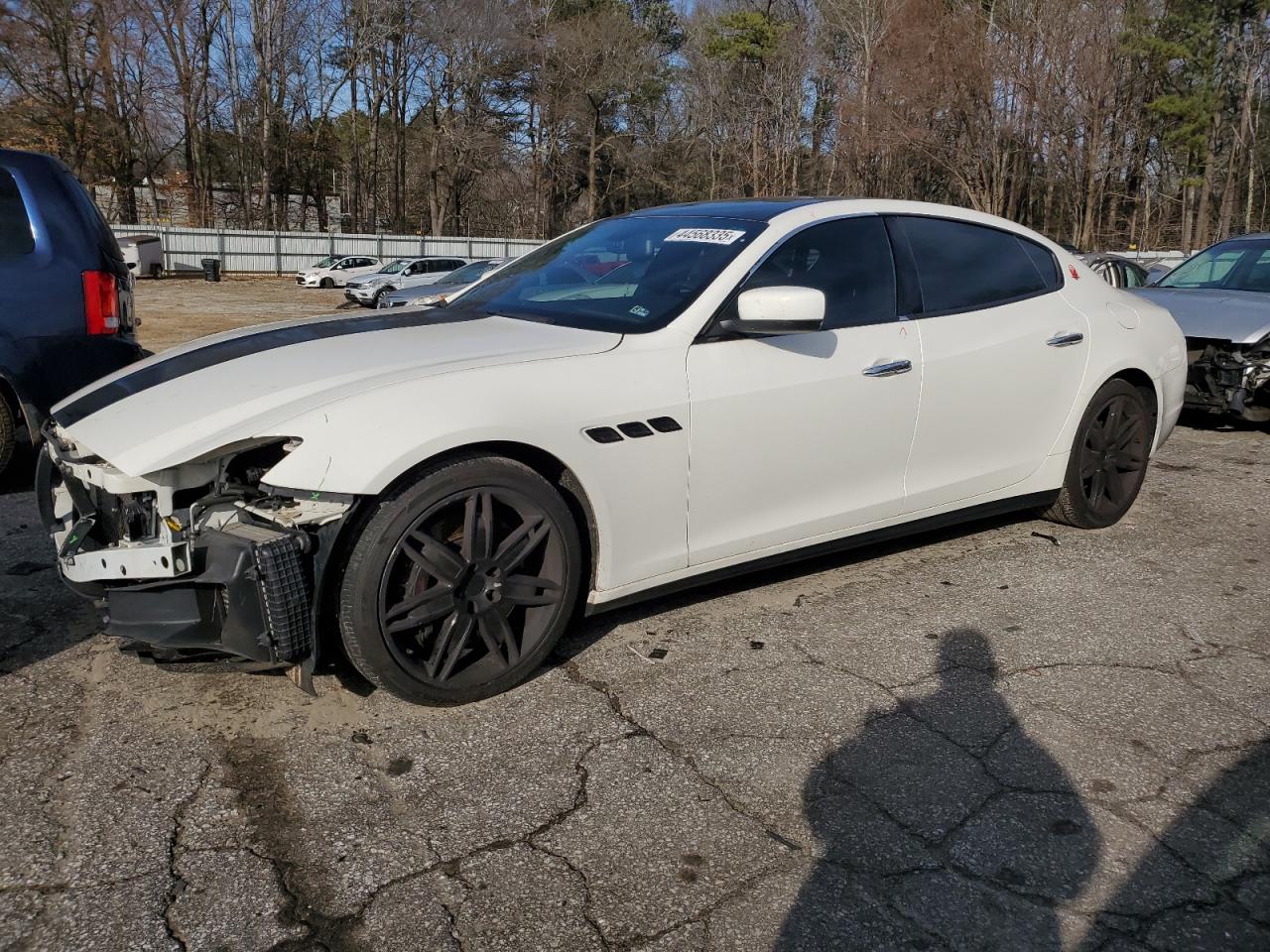 2014 Maserati Quattroporte VIN ZAM56PPA2E1082886 - Copart auction photo
