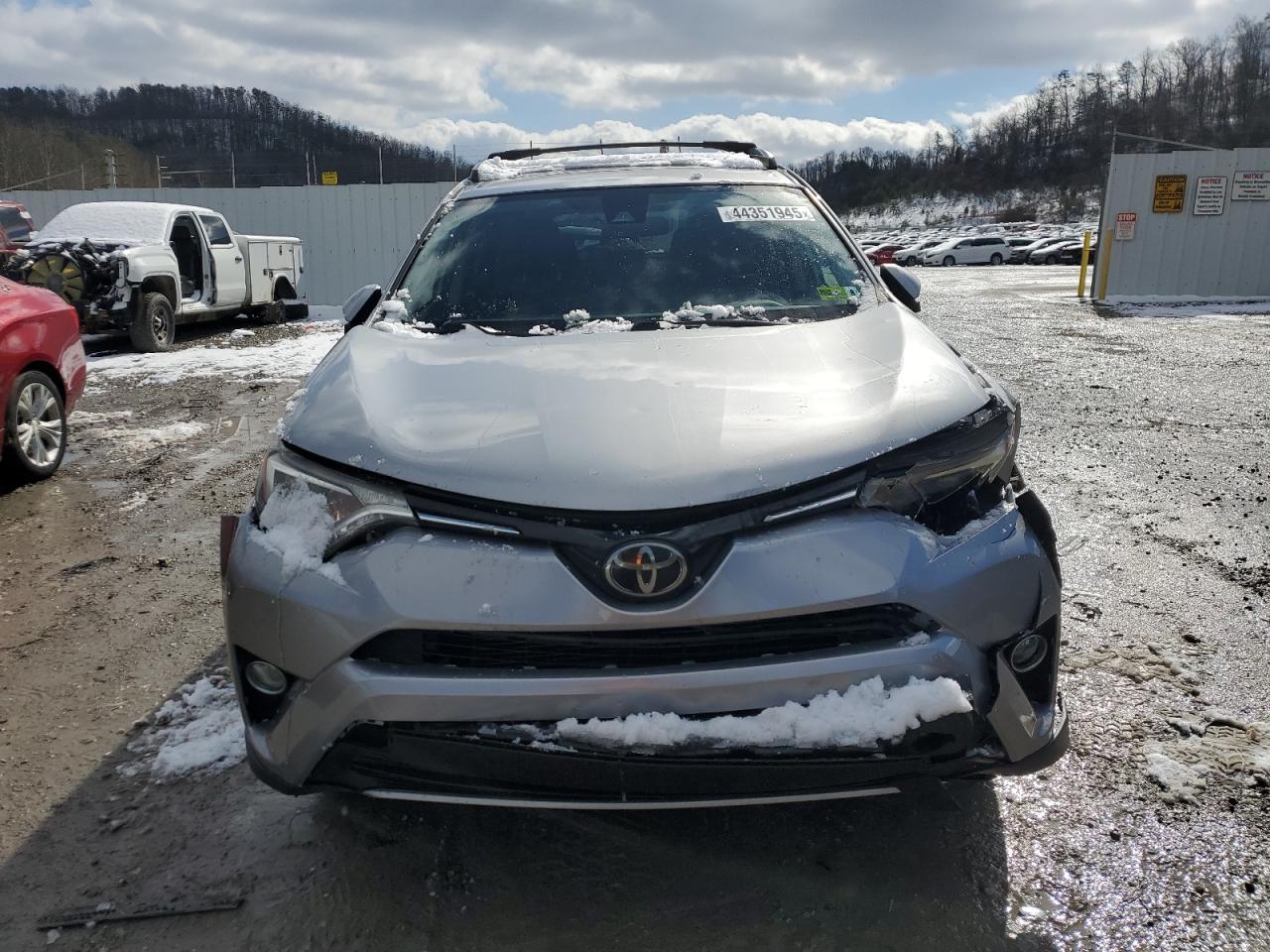 2018 Toyota RAV 4 VIN JTMRFREV8JJ220450 Copart auction photo, front end damage thumbnail 5