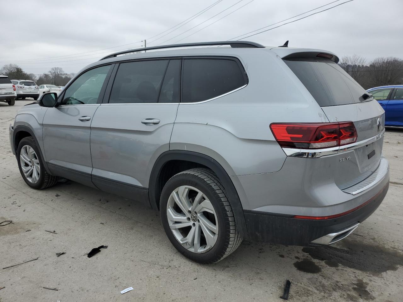 2021 Volkswagen Atlas VIN 1V2HR2CA1MC605673 Copart auction photo, front end / minor dent/scratches damage thumbnail 2
