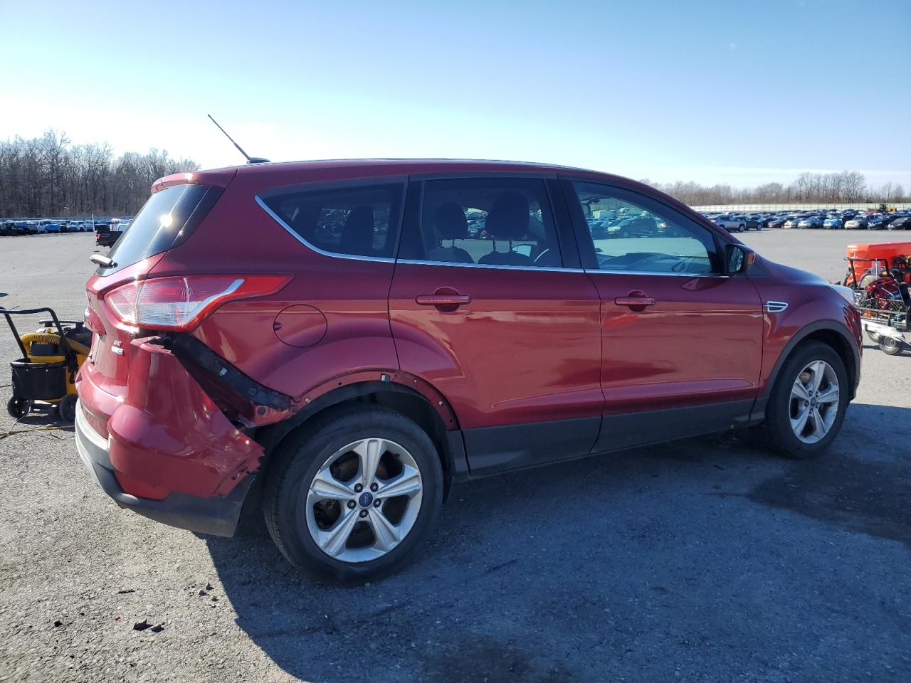 2014 Ford Escape VIN 1FMCU9GX6EUD55789 Copart auction photo, rear end damage thumbnail 3