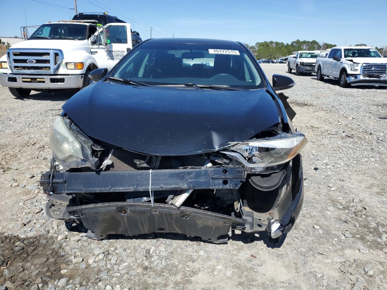 2015 Toyota Corolla VIN 5YFBURHE8FP218588 Copart auction photo, front end damage thumbnail 5