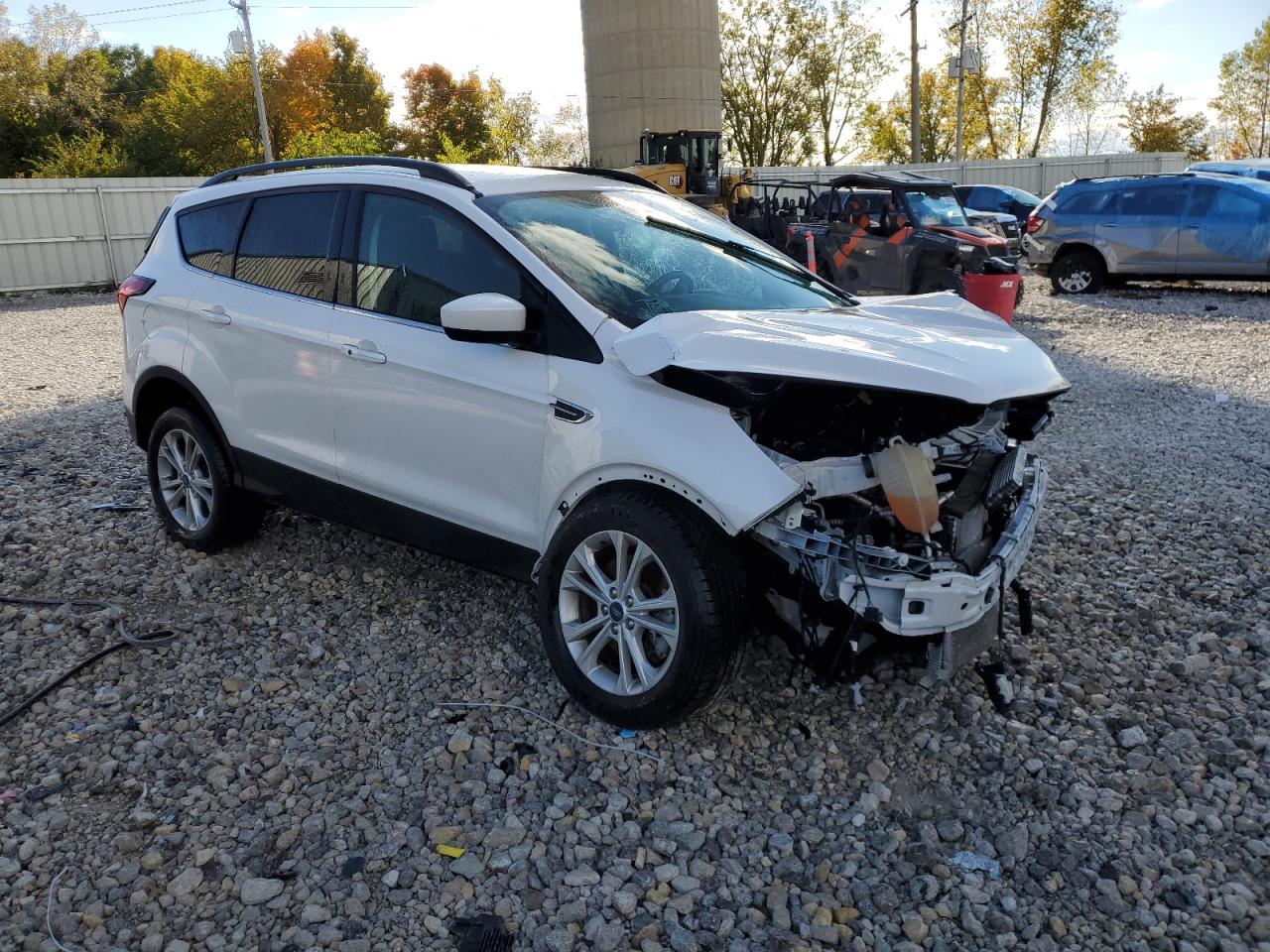 2019 Ford Escape VIN 1FMCU9HD6KUA71725 Copart auction photo, front end damage thumbnail 4