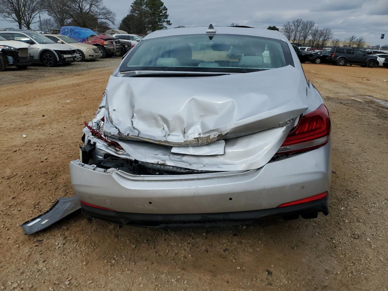 2019 Genesis G70 VIN KMTG44LA8KU040192 Copart auction photo, all over damage thumbnail 6