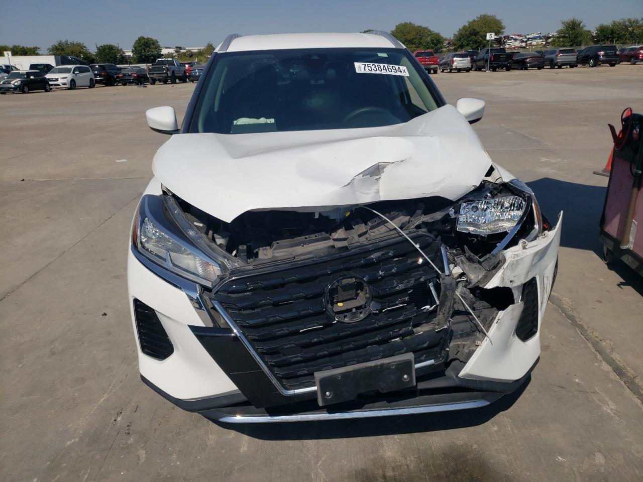 2022 Nissan Kicks VIN 3N1CP5CV5NL487562 Copart auction photo, front end damage thumbnail 5