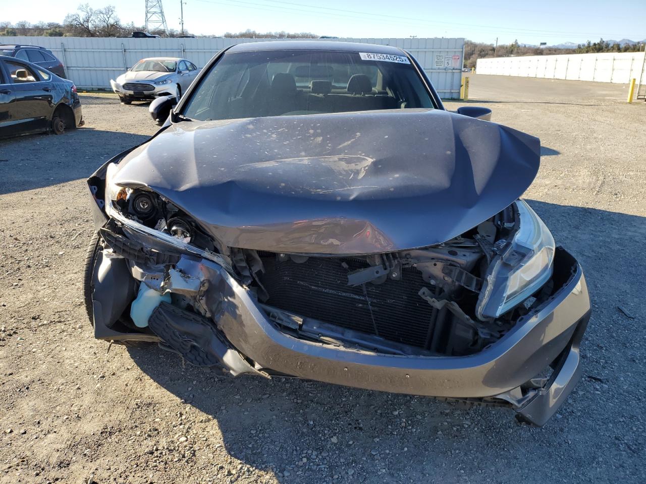 2017 Honda Accord VIN 1HGCR2F31HA096809 Copart auction photo, front end damage thumbnail 5