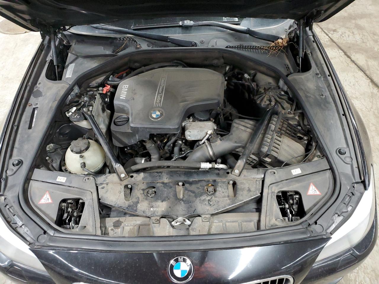 2013 BMW 5er VIN WBAXH5C55DDW13786 Copart auction photo, mechanical damage thumbnail 11