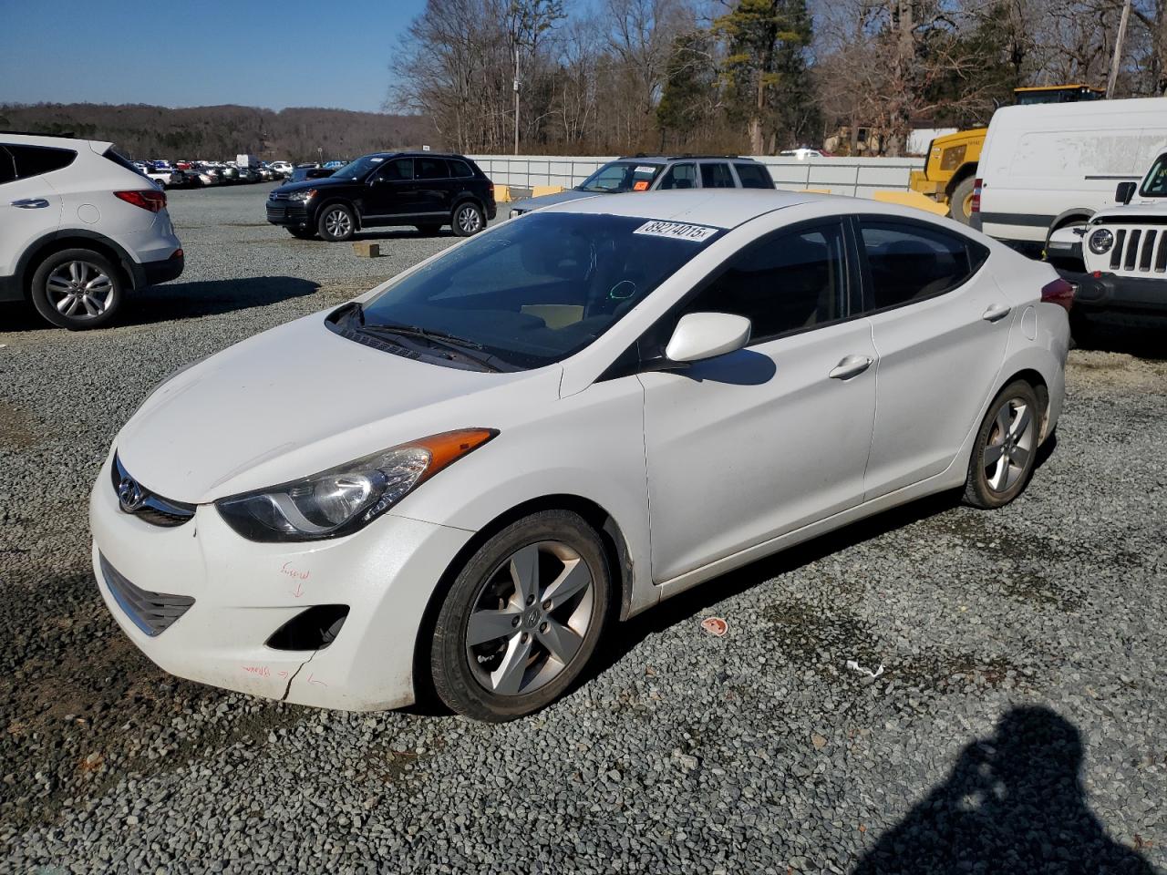 2013 Hyundai Elantra VIN 5NPDH4AE4DH435642