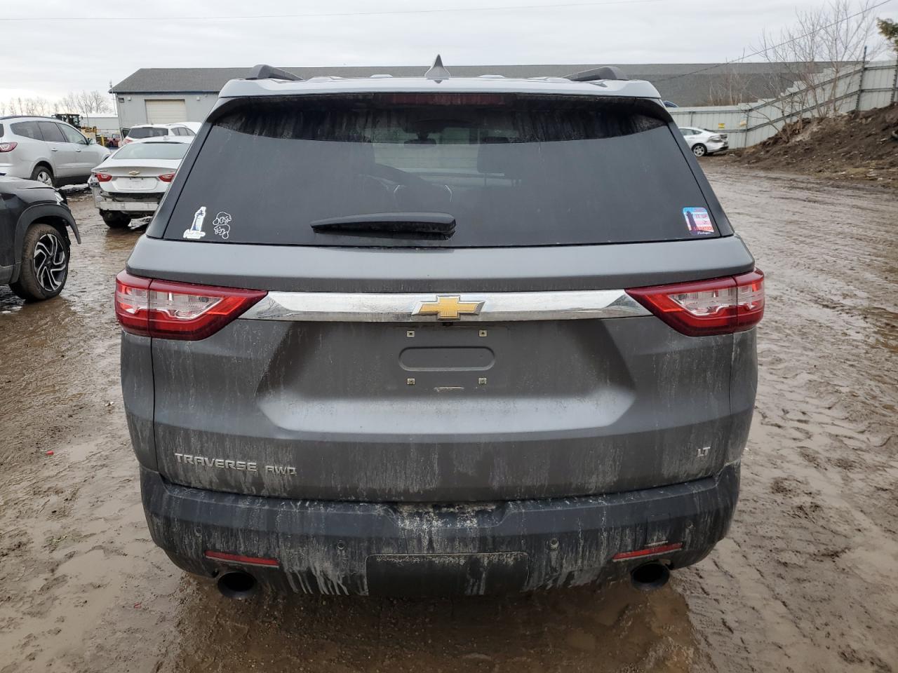 2019 Chevrolet Traverse VIN 1GNEVGKW1KJ317615 Copart auction photo, front end / minor dent/scratches damage thumbnail 6