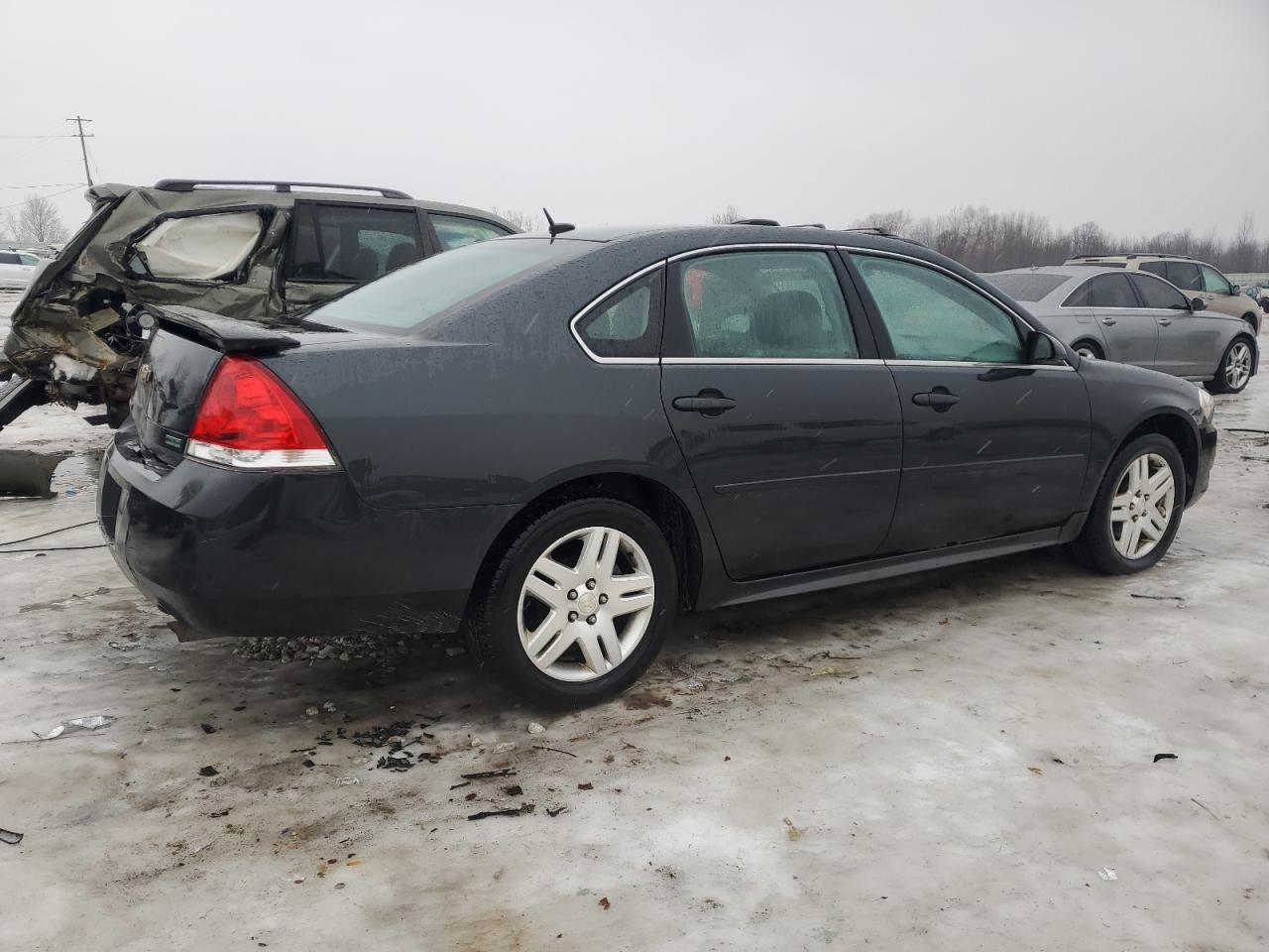 2012 Chevrolet Impala VIN 2G1WB5E38C1206303 Copart auction photo, rear end damage thumbnail 3