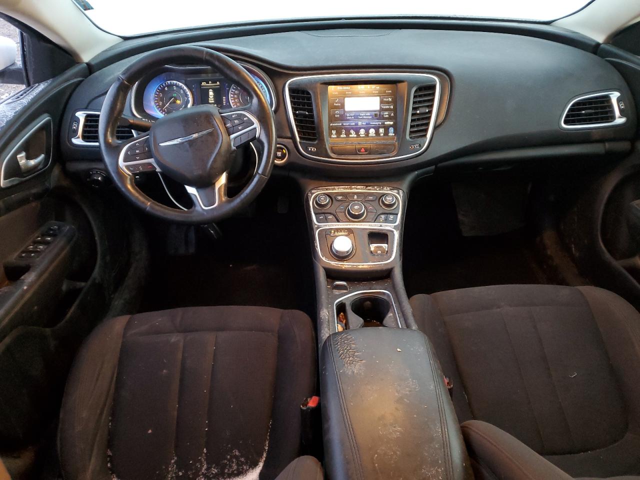 2015 Chrysler 200 VIN 1C3CCCAB3FN699050 Copart auction photo, front end / side damage thumbnail 8