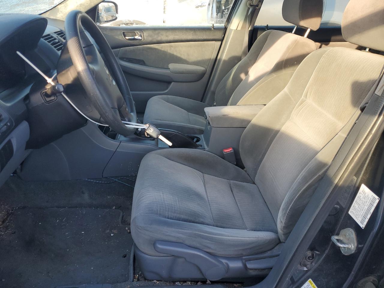 2005 Honda Accord VIN 1HGCM55405A173417 Copart auction photo, rear end / front end damage thumbnail 7