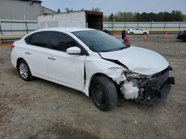 2015 Nissan Sentra VIN 3N1AB7AP8FY374909 Copart auction photo, front end / rear end damage thumbnail 4