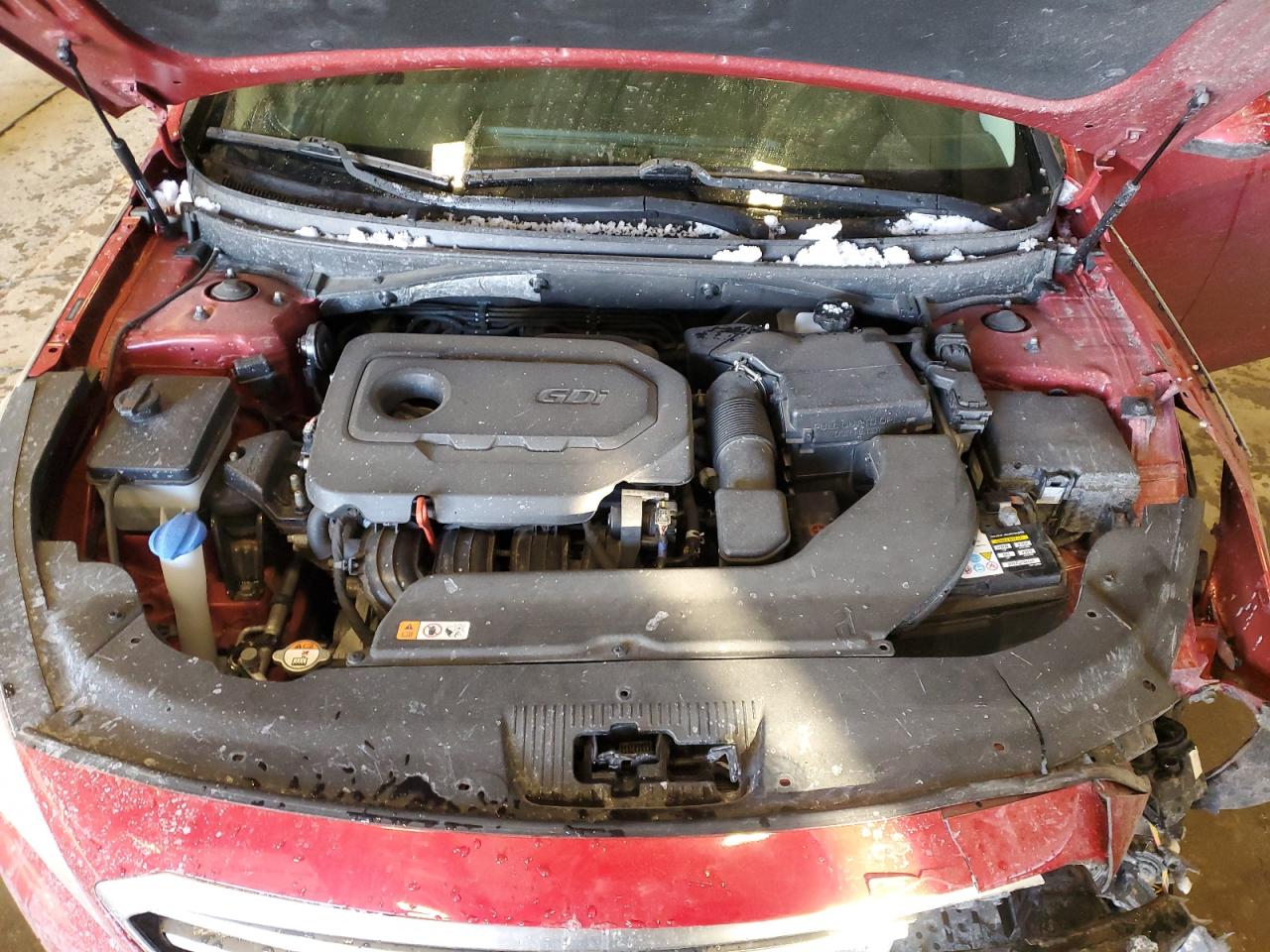 2017 Hyundai Sonata VIN 5NPE24AF9HH458922 Copart auction photo, front end damage thumbnail 11