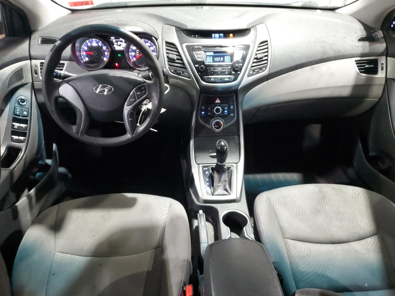 2016 Hyundai Elantra VIN 5NPDH4AE5GH721097 Copart auction photo, front end / rear end damage thumbnail 8