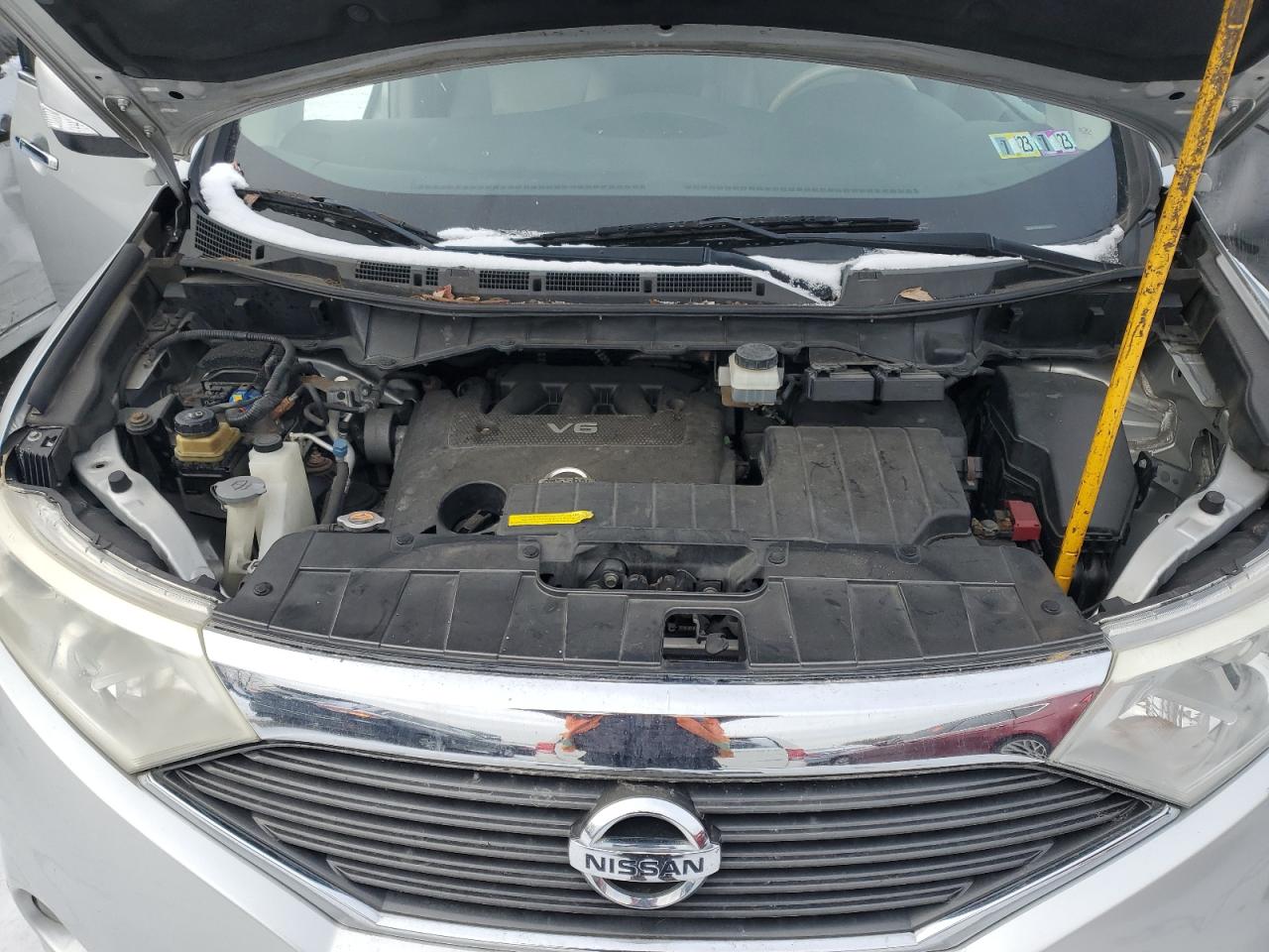 2011 Nissan Quest VIN JN8AE2KP5B9002602 Copart auction photo, side / minor dent/scratches damage thumbnail 12
