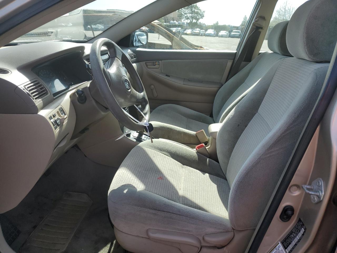 2005 Toyota Corolla VIN 2T1BR32E35C433530 Copart auction photo, front end / side damage thumbnail 7